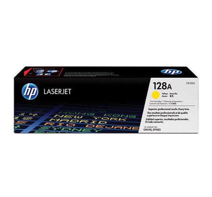 Картридж 128A жовтий HP (CE322A)