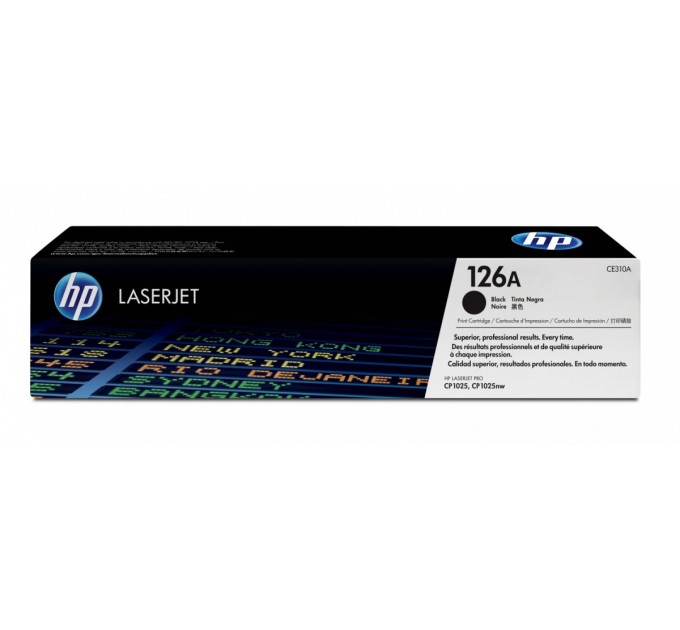 Картридж 126A чорний HP (CE310A)