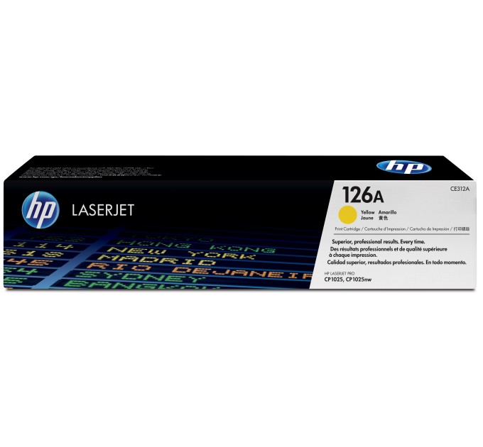 Картридж 126A жовтий HP (CE312A)
