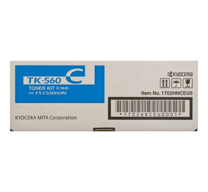 Тонер-картридж TK-560 блакитний Kyocera Mita (1T02HNCEU0)