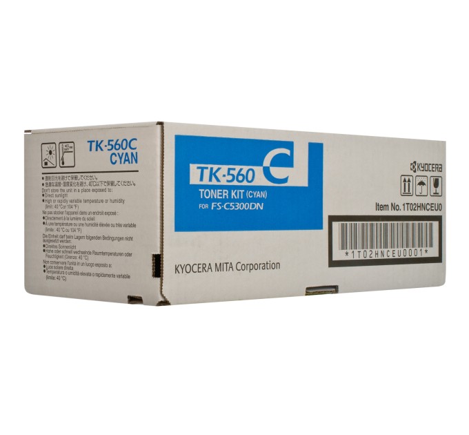 Тонер-картридж TK-560 блакитний Kyocera Mita (1T02HNCEU0)