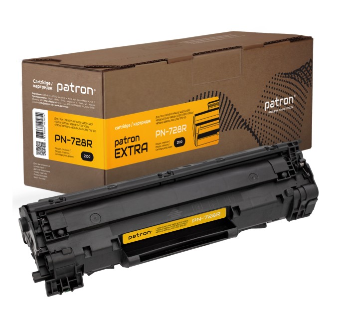 Картридж сумісний Canon 728 Extra Patron (PN-728R)