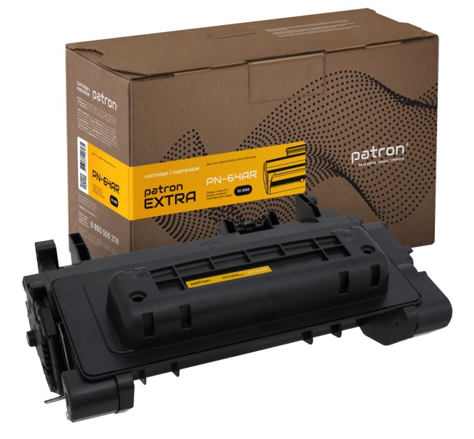 Картридж сумісний HP 64A (CC364A) Extra Patron (PN-64AR)