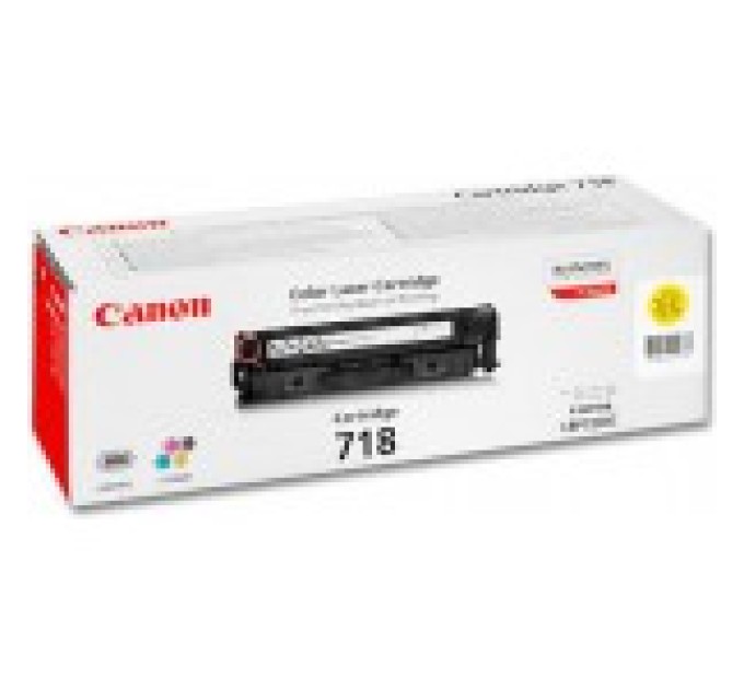 Картридж 718 жовтий Canon (2659B002)