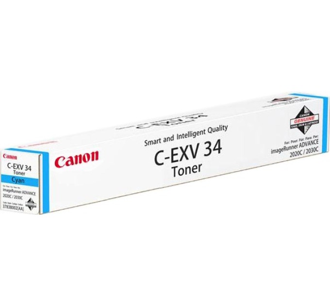 Тонер-картридж C-EXV34 блакитний Canon (3783B002)