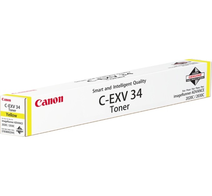 Тонер-картридж C-EXV34 жовтий Canon (3785B002)