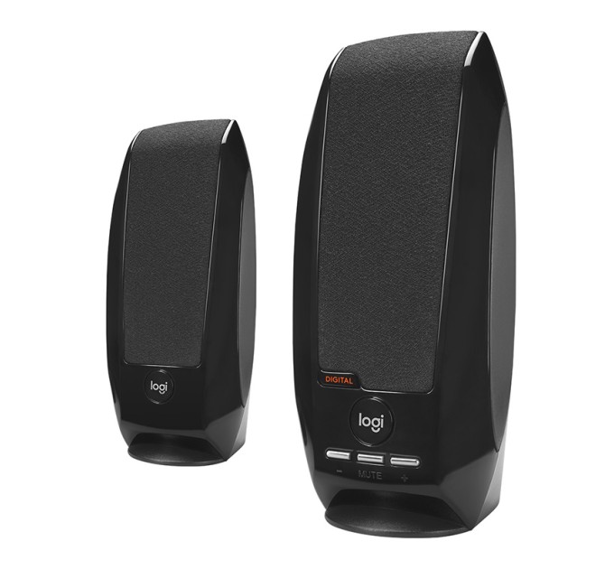 Система акустична S150, 2.0, USB, чорна Logitech (980-000029)