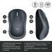 Миша бездротова M185 Cordless, сіра Logitech (910-002238)