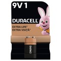 Батарейка 6LR61 лужна, MN1604, блістер, 1 шт. Duracell (5015742/5006014/5014437/5015741)