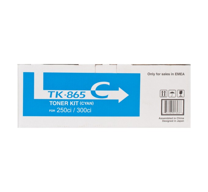 Тонер-картридж TK-865 блакитний Kyocera Mita (1T02JZCEU0)