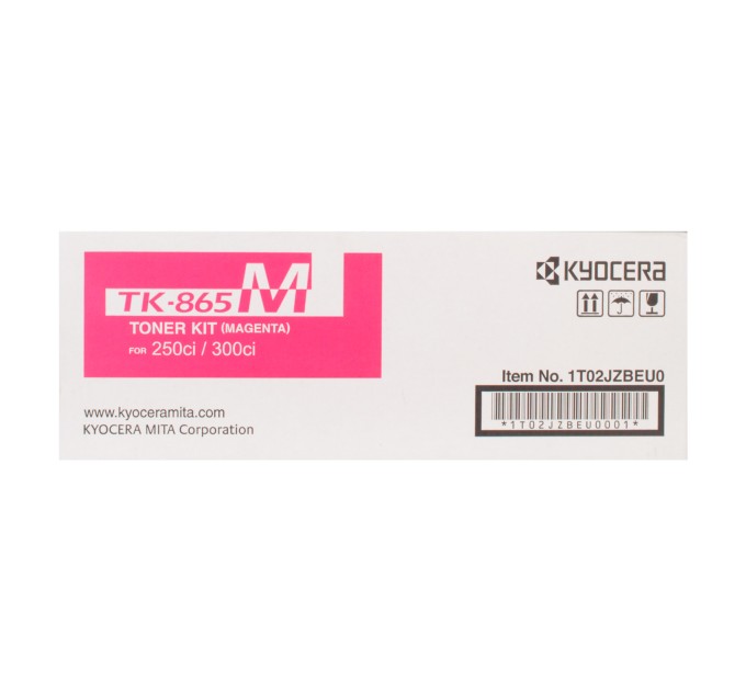 Тонер-картридж TK-865 пурпуровий Kyocera Mita (1T02JZBEU0)