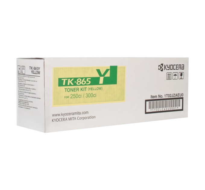 Тонер-картридж TK-865 жовтий Kyocera Mita (1T02JZAEU0)