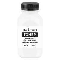 Тонер Samsung ML-1640/ML-1660 флакон, 40 г Patron (PN-SML1660-040)