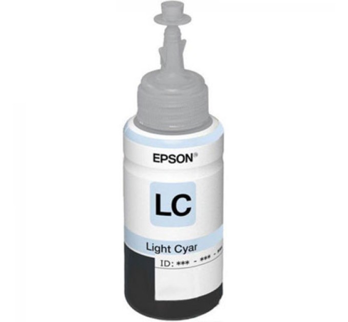 Чорнило L800 світло-блакитні, 70 мл Epson (C13T67354A)