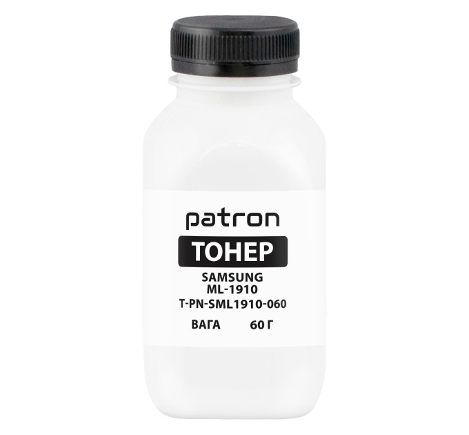 Тонер Samsung ML-1910 флакон, 60 г Patron (PN-SML1910-060)