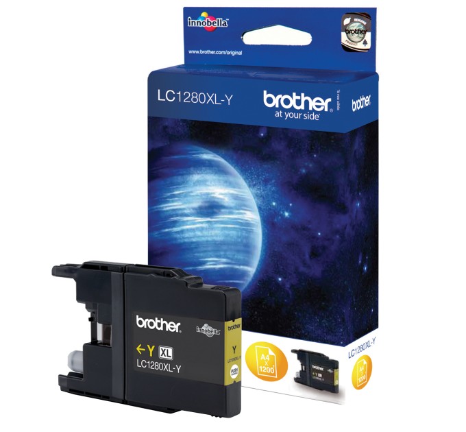 Картридж LC1280XLY жовтий Brother (LC1280XLY)