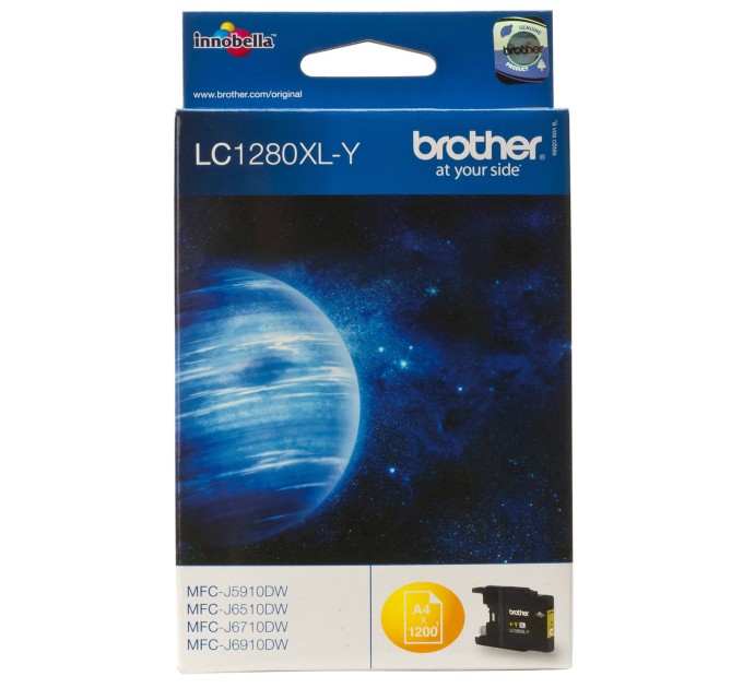 Картридж LC1280XLY жовтий Brother (LC1280XLY)
