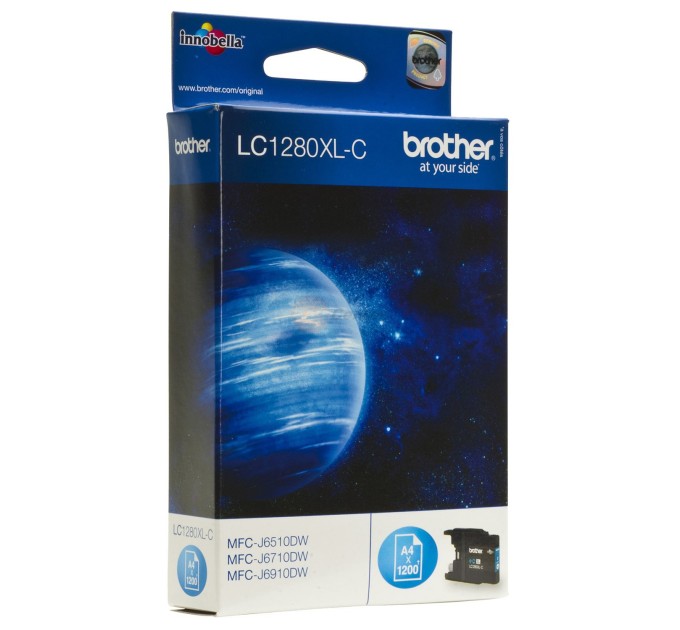 Картридж LC1280XLC блакитний Brother (LC1280XLC)