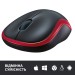 Миша бездротова M185 Cordless, червона Logitech (910-002240/910-002237)