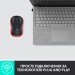 Миша бездротова M185 Cordless, червона Logitech (910-002240/910-002237)