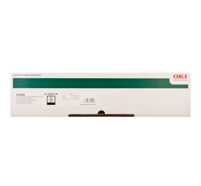 Тонер-картридж C9655 чорний Oki (43837136)