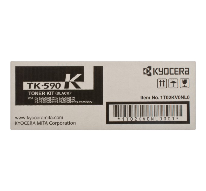 Тонер-картридж TK-590K чорний Kyocera Mita (1T02KV0NL0)