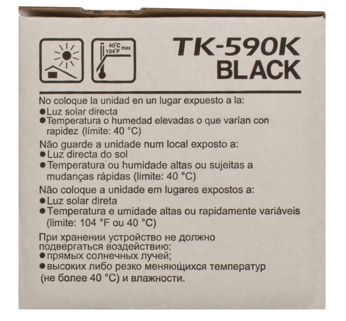 Тонер-картридж TK-590K чорний Kyocera Mita (1T02KV0NL0)