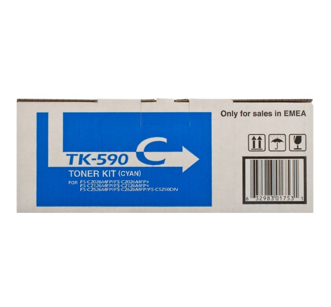 Тонер-картридж TK-590C блакитний Kyocera Mita (1T02KVCNL0)