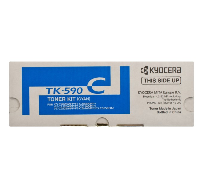 Тонер-картридж TK-590C блакитний Kyocera Mita (1T02KVCNL0)