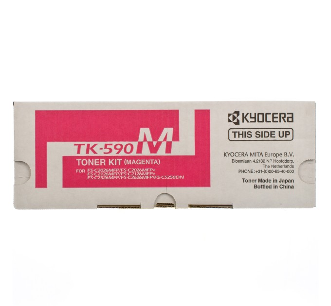 Тонер-картридж TK-590M пурпуровий Kyocera Mita (1T02KVBNL0)