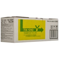 Тонер-картридж TK-590Y жовтий Kyocera Mita (1T02KVANL0)