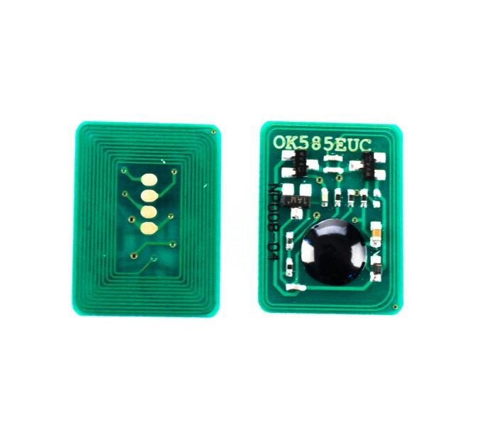 Чип Oki C5850 6K, блакитний Everprint (CHIP-OKI-5850-С)
