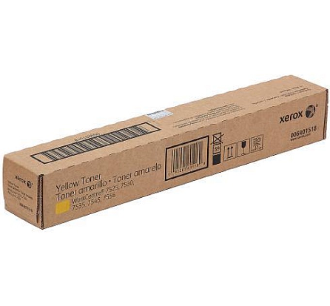 Тонер-картридж WC7525 жовтий Xerox (006R01518)