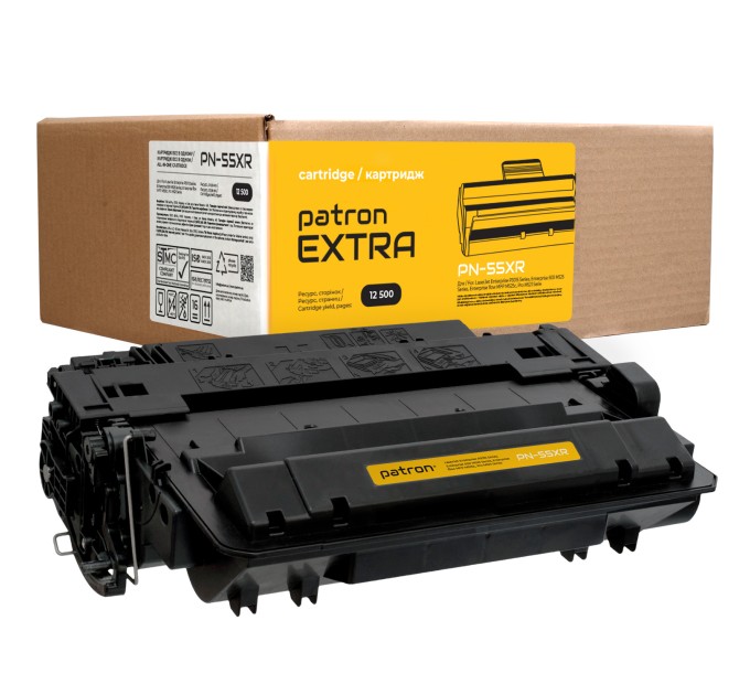 Картридж сумісний HP 55X (CE255X) Extra Patron (PN-55XR)