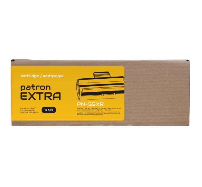 Картридж сумісний HP 55X (CE255X) Extra Patron (PN-55XR)