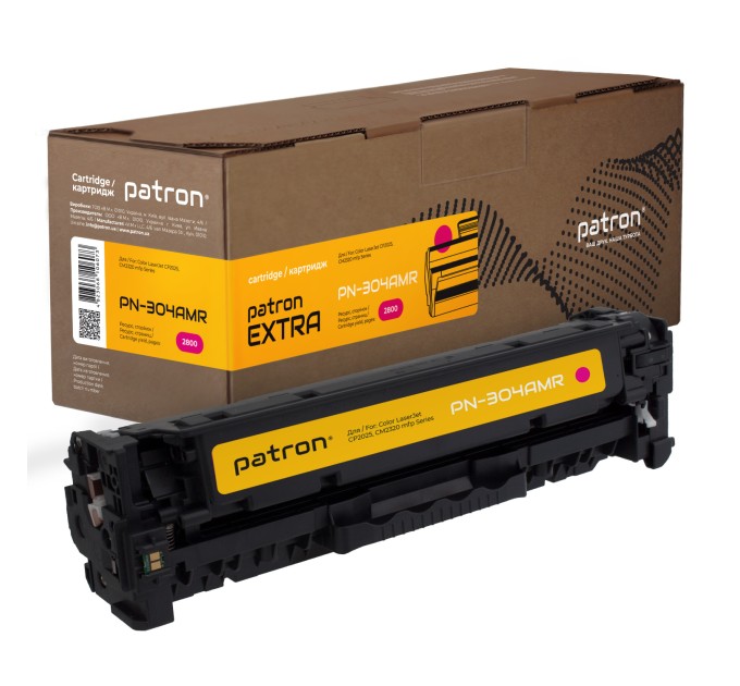 Картридж сумісний HP 304A (CC533A) пурпуровий Extra Patron (PN-304AMR)