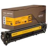 Картридж сумісний HP 128A (CE320A) чорний Extra Patron (PN-128AKR)