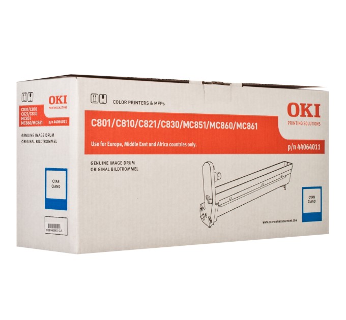 Драм-картридж C810/830/MC860 блакитний Oki (44064011)