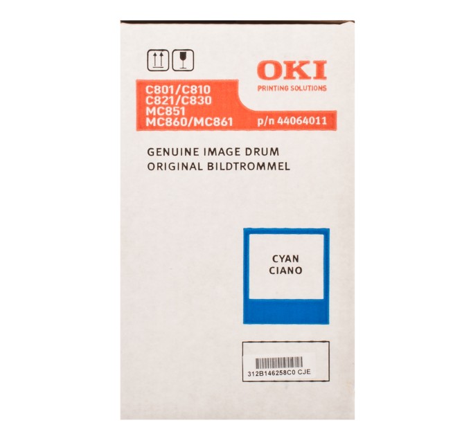 Драм-картридж C810/830/MC860 блакитний Oki (44064011)