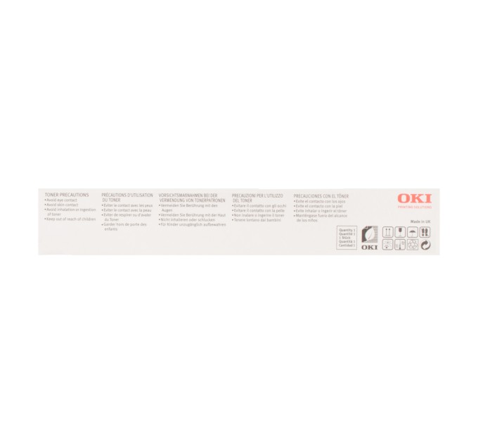 Тонер-картридж C301/C321 жовтий Oki (44973541/44973533)