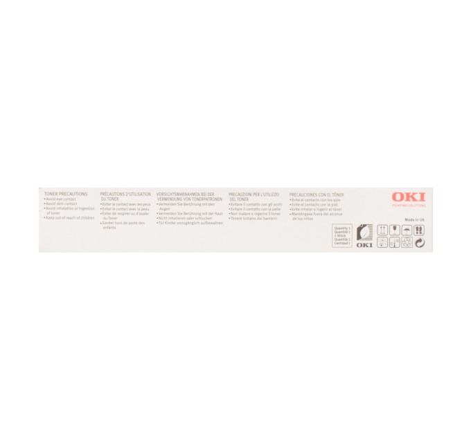Тонер-картридж C301/C321 жовтий Oki (44973541/44973533)