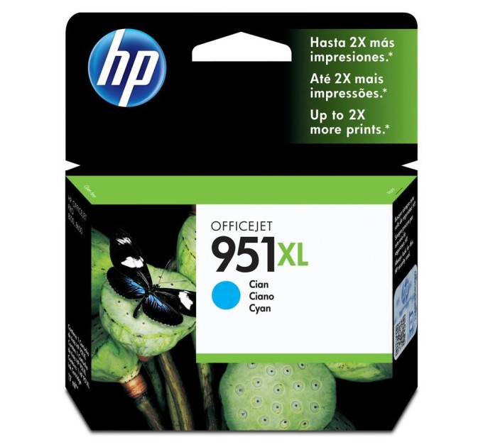 Картридж №951XL 1500 арк, блакитний HP (CN046AE)