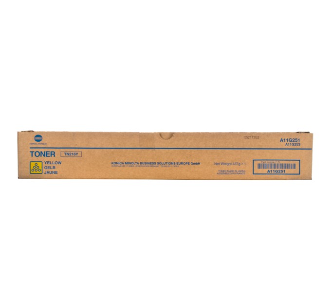 Тонер-картридж TN-216Y жовтий Konica Minolta (A11G251)