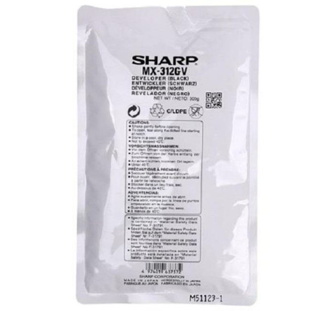Девелопер Sharp (MX312GV)