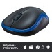 Миша бездротова M185 Cordless, синя Logitech (910-002239/910-002236)