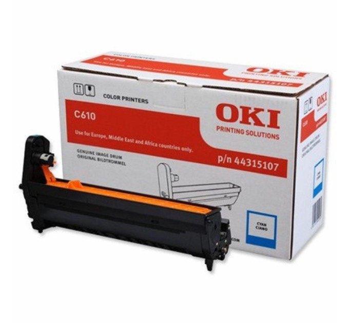 Драм-картридж C610 блакитний Oki (44315107)