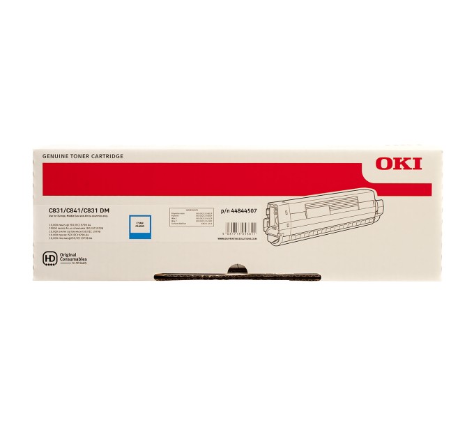 Тонер-картридж C831/841 блакитний Oki (44844507)
