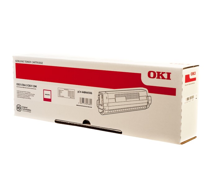 Тонер-картридж C831/841 пурпуровий Oki (44844506)