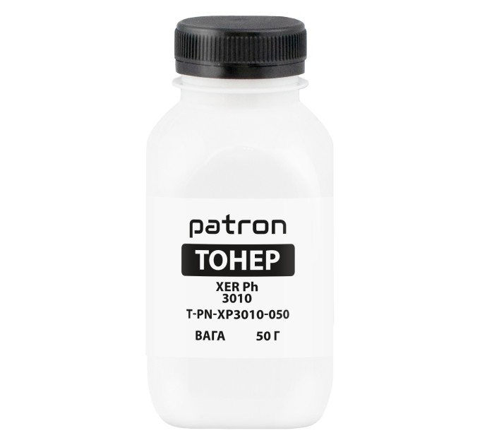 Тонер XER Ph 3010 флакон, 50 г Patron (PN-XP3010-050)