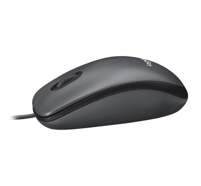 Миша USB M100 Optical, чорна Logitech (910-005003/910-006652)